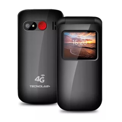 Celular Senior TecnoLab 4G TL456 Shell Shape