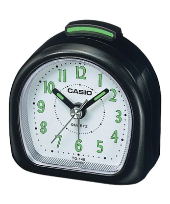 Reloj despertador Casio TQ-148 Análogo Negro/Blanco TQ-148-1DF