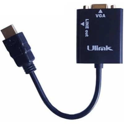 Conversor HDMI a VGA + Audio Ulink