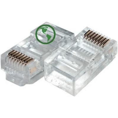 Conector RJ45 Ulink Cat.6 Bolsa 100un