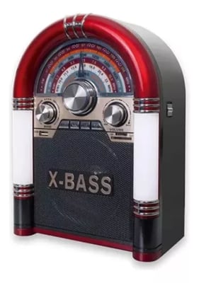 Radio Audio Pro AM/FM/SW/USB Bluetooth Recargable Rockola AP02081