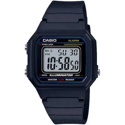 Reloj Pulsera Casio W-217H Resina Digital 1AVDF