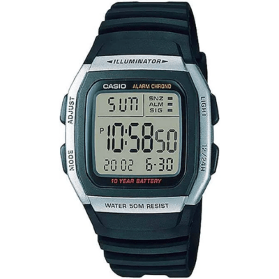 Reloj Pulsera Casio W-96H Resina Digital 1AVDF