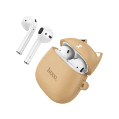 Audífono Bluetooth TWS hoco. EW45 Caramel Cat