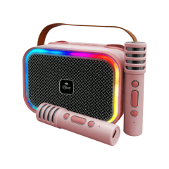 Parlante Bluetooth Mlab RGB My Lil' Dual Voice Rosado 09589