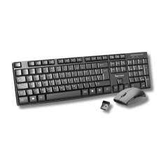Kit Teclado y Mouse Inalámbrico Tecmaster TM-100512