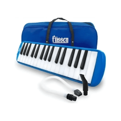 Melódica 37 Tonos Füssen con Funda y Boquilla Azul