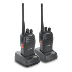 Transmisor Radio Baofeng 2 Vías Kit BF-666S Negro