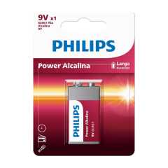 Pila Philips Alcalina 9V