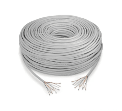 Cable de Red Cat.6 Ulink 23AWG CCA 100m Exterior