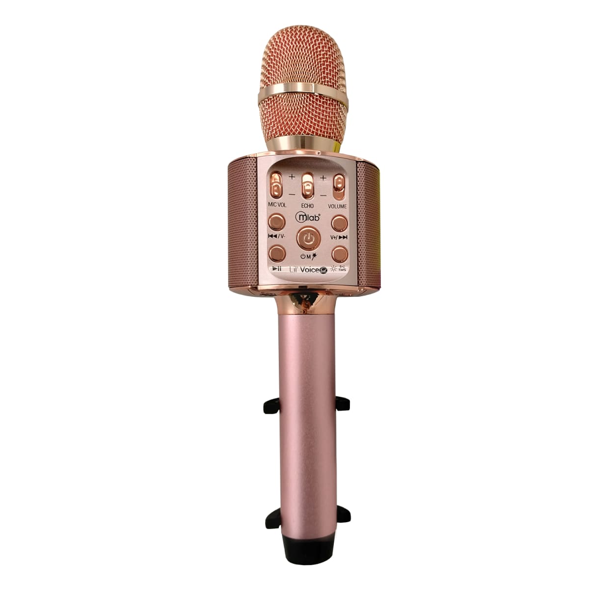 Micrófono Karaoke Mlab Lil’ Voice Fun+ Bluetooth/TWS Rosado1