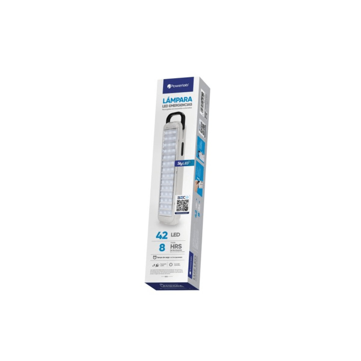Lámpara Emergencia Powerlab 42 LED 072621