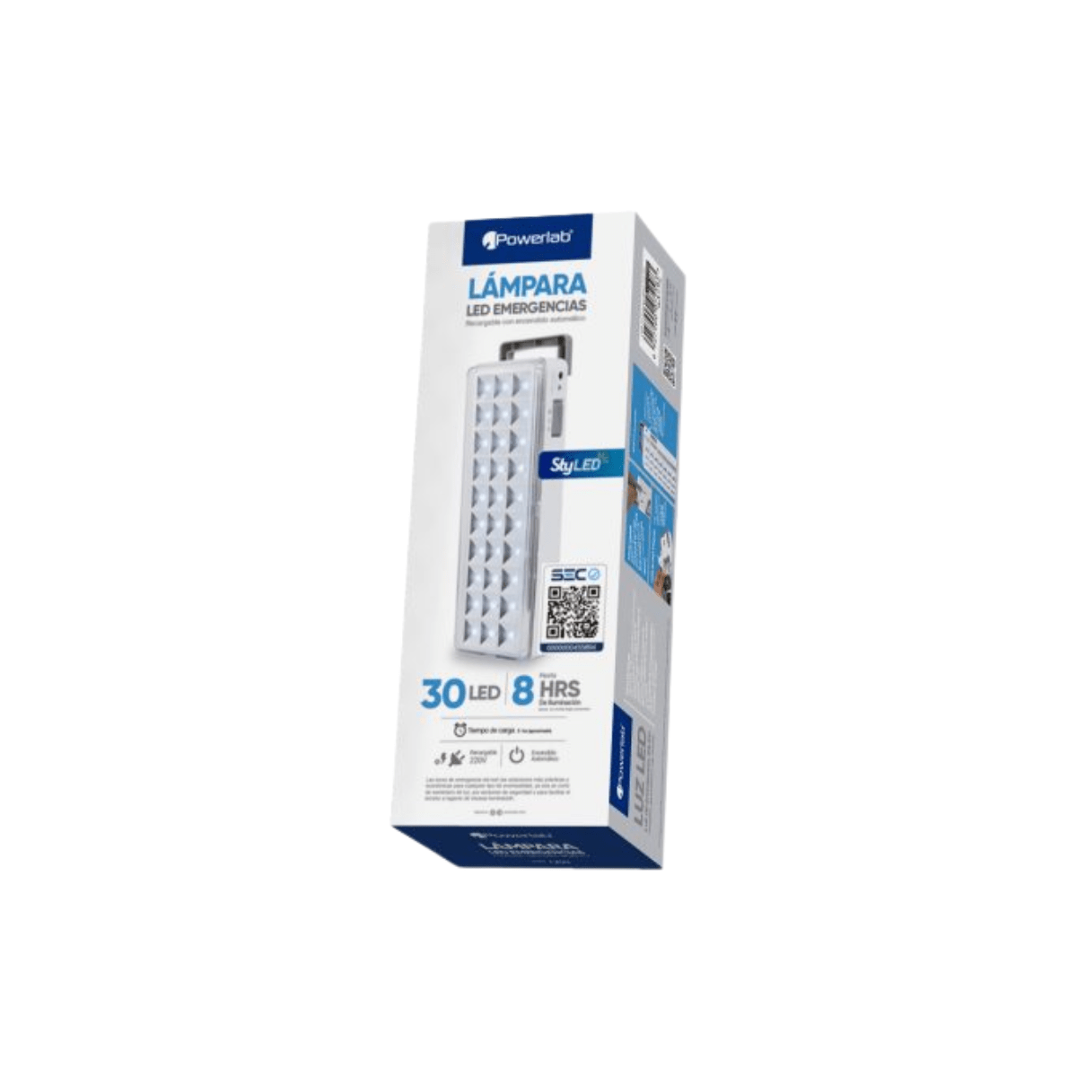 Lámpara Emergencia Powerlab 30 Led 072581