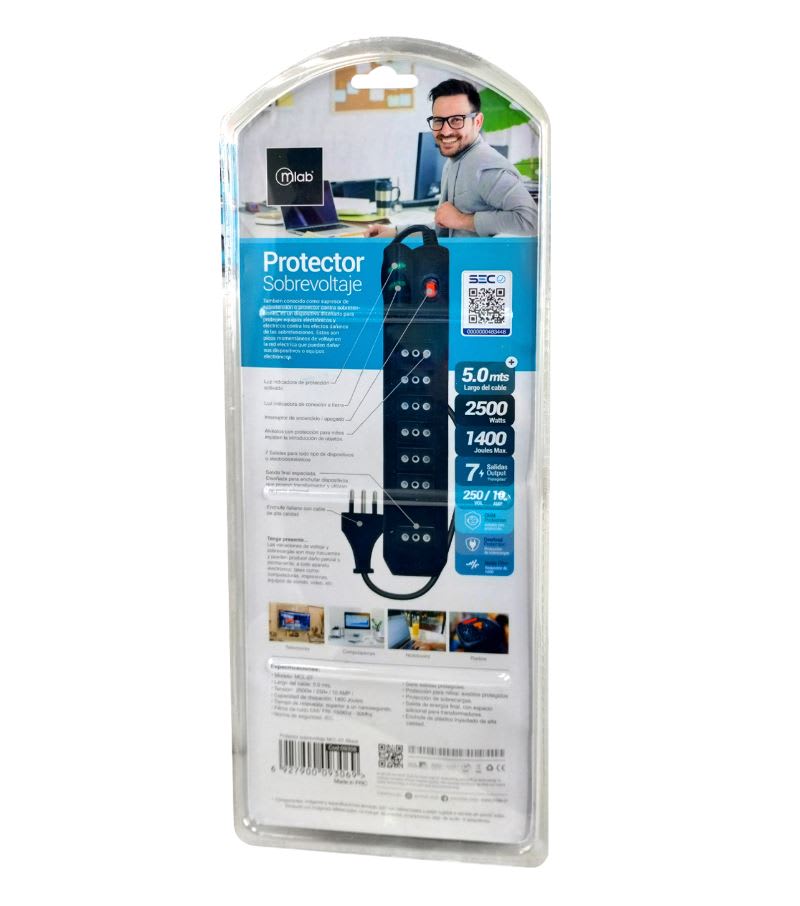 Protector Sobrevoltaje Mlab MCL-07 1400J4