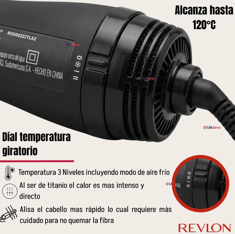 Cepillo Secador Y Voluminizador Revlon6