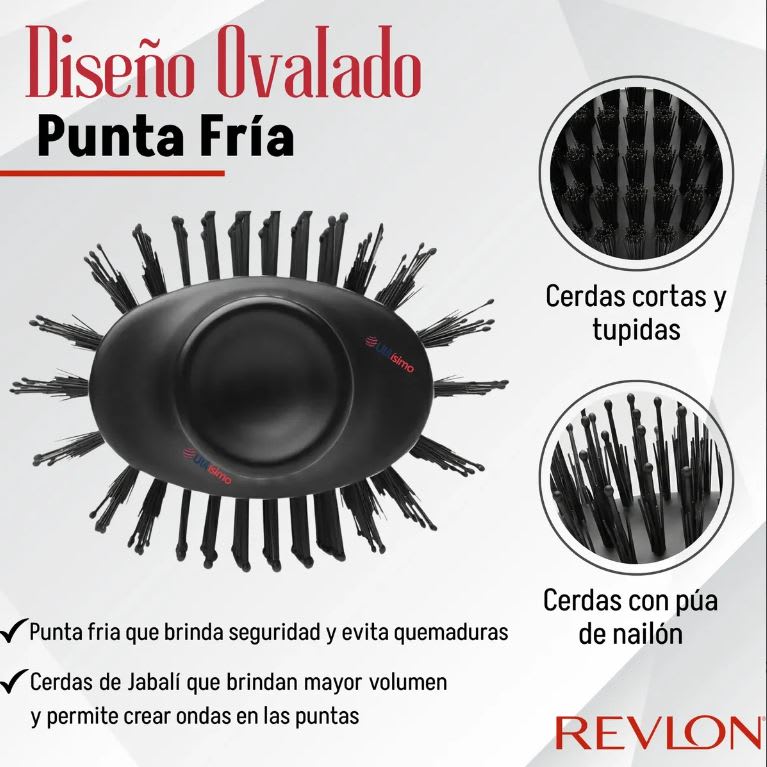 Cepillo Secador Y Voluminizador Revlon7