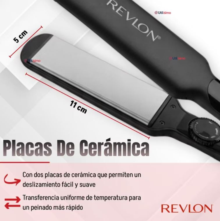 Alisador Cabello Revlon Cerámica 2 RVST2182LA25