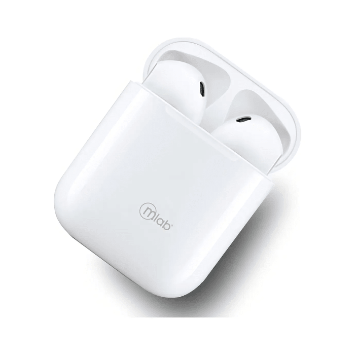 Audífono Mlab Just Fly Bluetooth TWS Blanco1