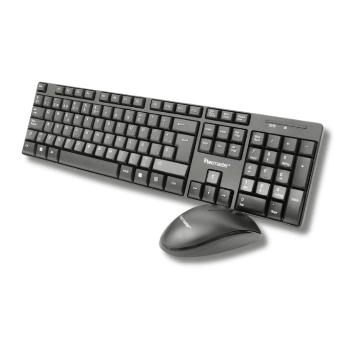 Kit Teclado y Mouse USB Tecmaster TM-100511 Negro1
