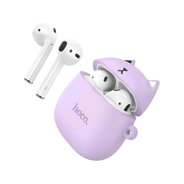 Audífono Bluetooth TWS hoco. EW45 Lilac Cat1