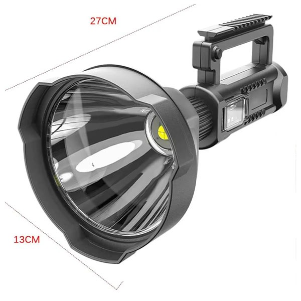 Linterna TecnoLab LED Largo Alcance con Trípode TL2152