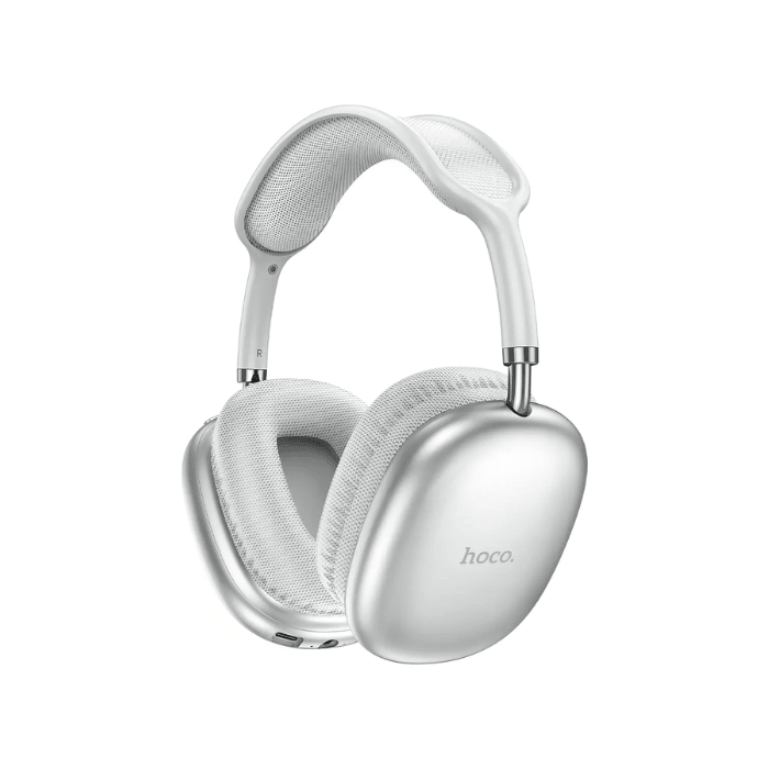 Audífono Bluetooth hoco. W35 Air Plateado1