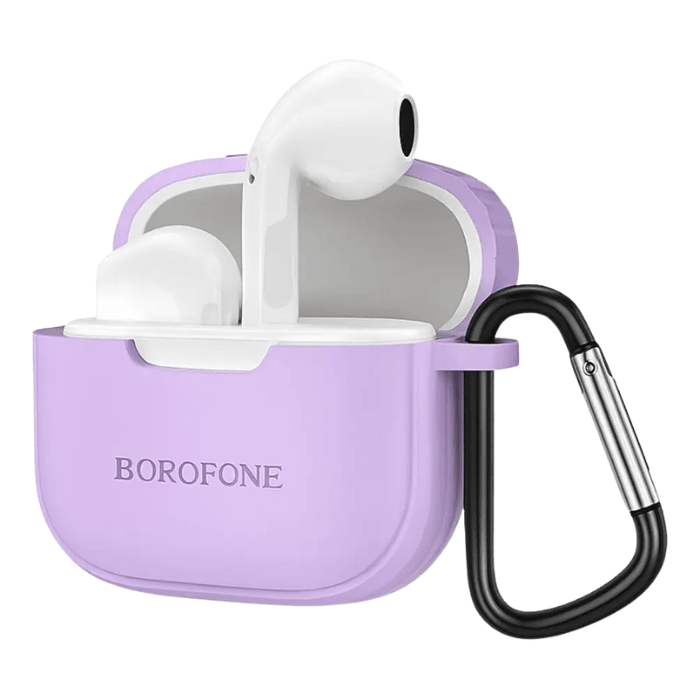 Audífono Bluetooth TWS BOROFONE BW29 Lila1