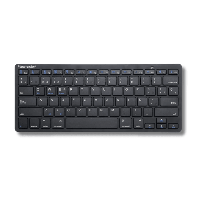 Teclado Mini Bluetooth Tecmaster Negro1