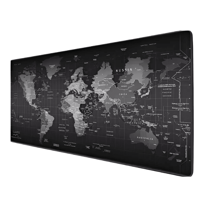 Mouse Pad Gamer Mapa Mundo XL 90x40cm1
