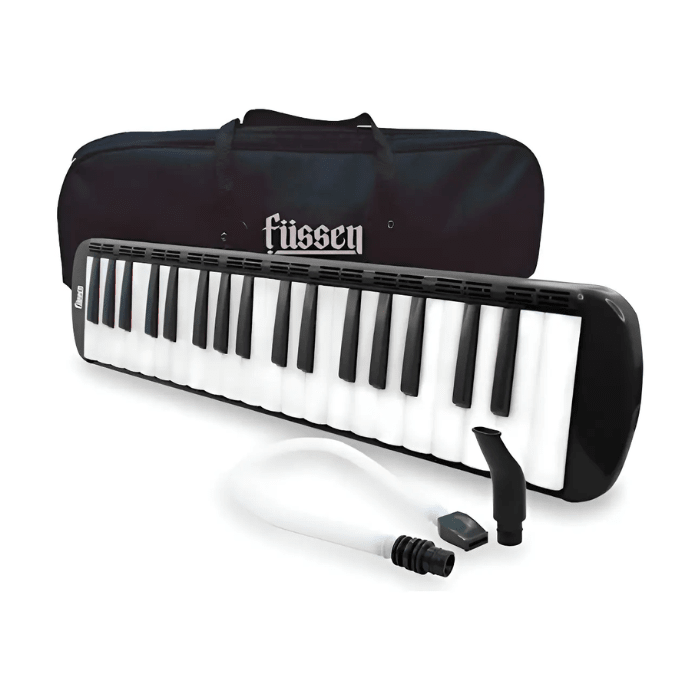 Melódica 37 Tonos Füssen con Funda y Boquilla Negro1