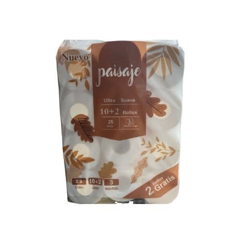 Papel Higienico Triple Hoja x 12 c/cono1