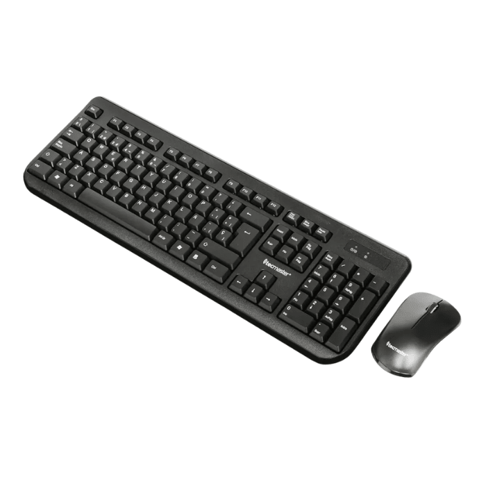 Kit Teclado y Mouse USB Tecmaster TM-100511 Negro2