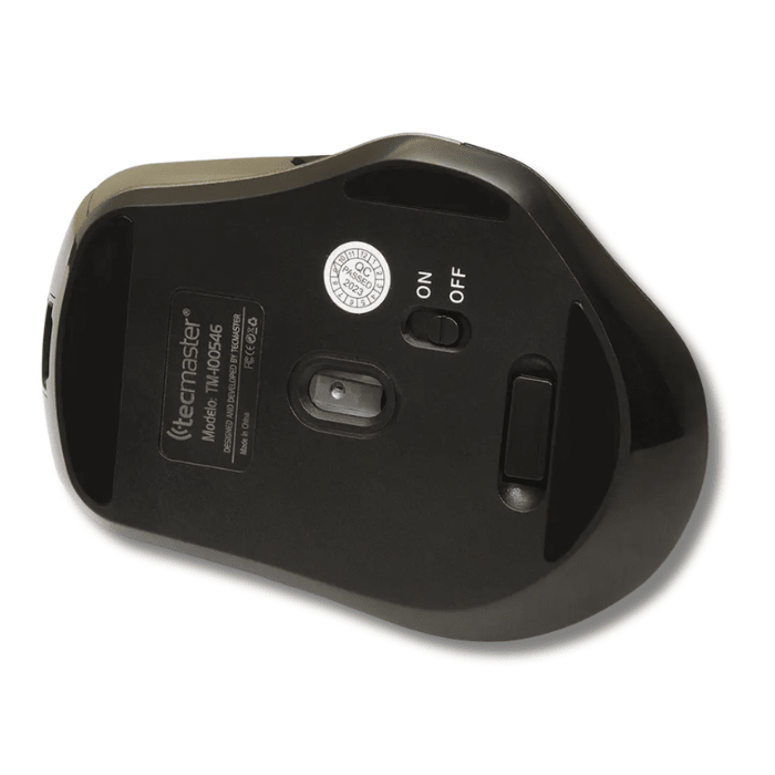Mouse Inalámbrico/Bluetooth Tecmaster Ergonómico Recargable Tipo C2