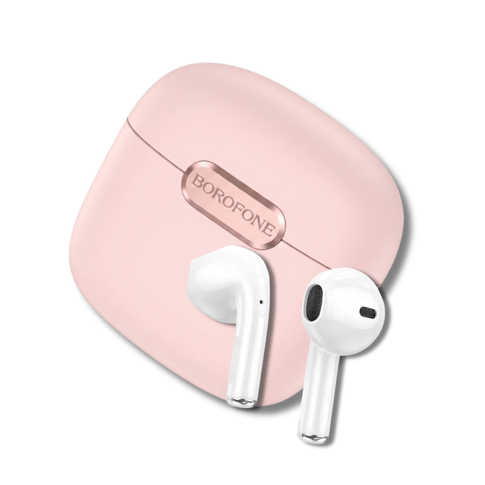 Audífono Bluetooth TWS BOROFONE BW29 Rosado2