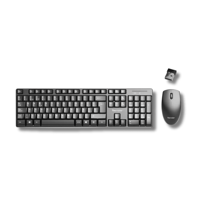Kit Teclado y Mouse Inalámbrico Tecmaster TM-1005122