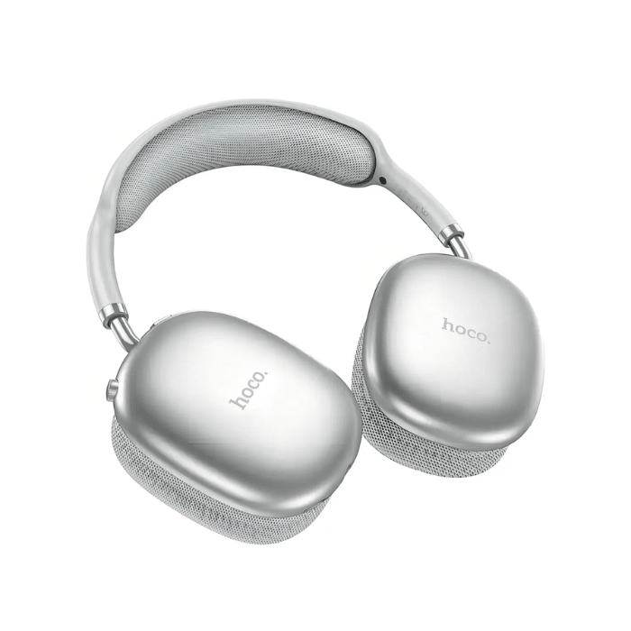 Audífono Bluetooth hoco. W35 Air Plateado2