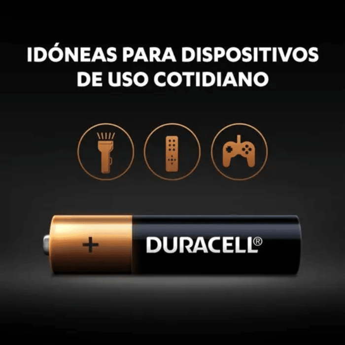 Pila Alcalina Duracell AAA - Tira x122