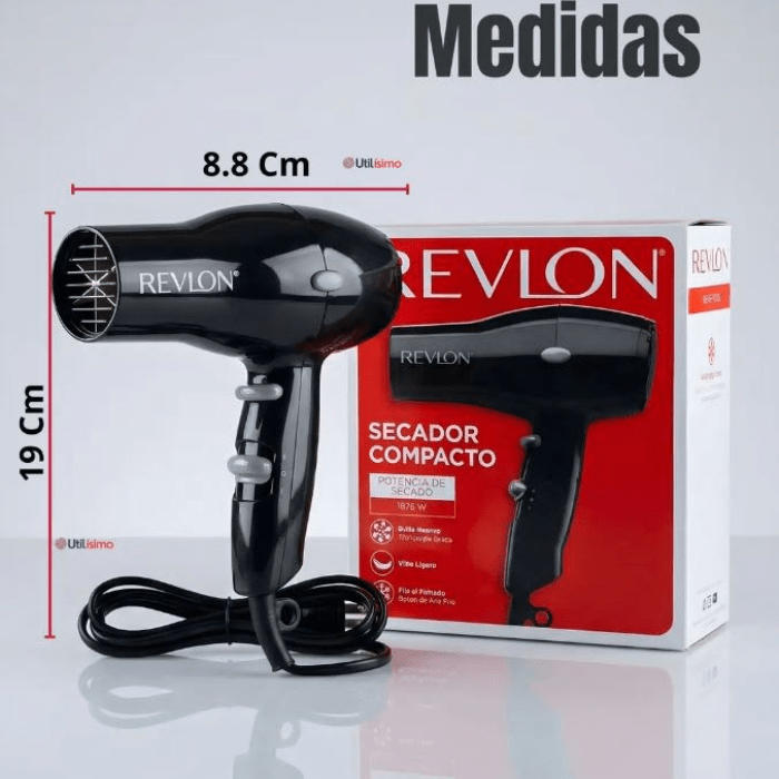 Secador Revlon Iónico Negro RVDR5260BLA22