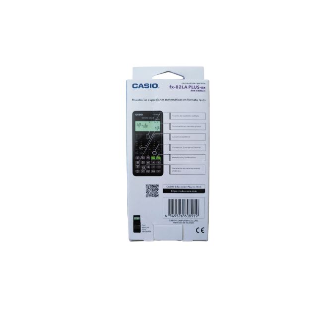 Calculadora Casio FX-82LA PLUS Científica Segunda Edición4