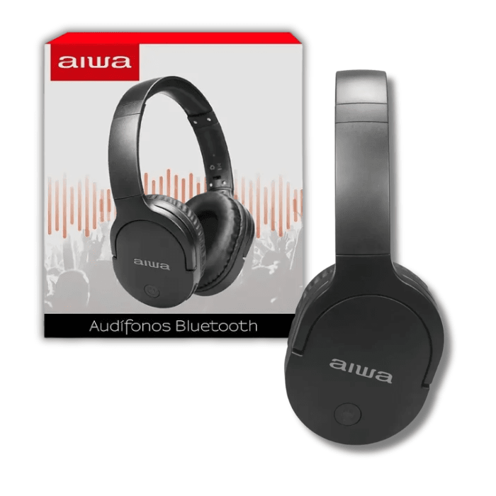 Audífonos Aiwa On-ear Bluetooth AW-K11BK Negro3