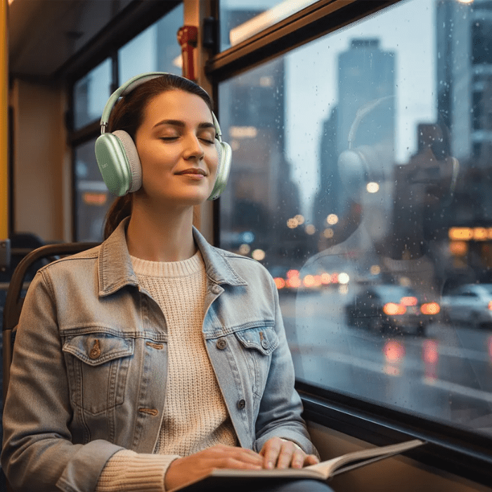 Audífono Bluetooth hoco. W35 Air Verde3