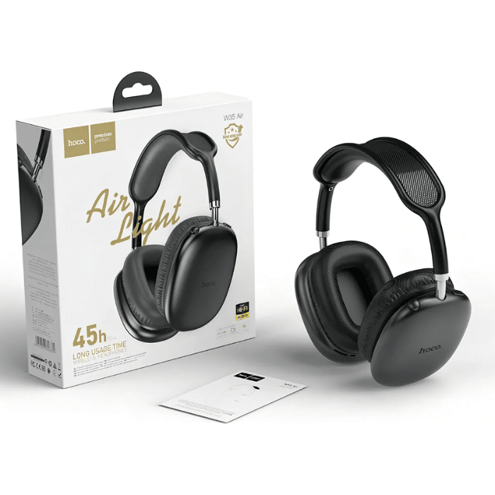 Audífono Bluetooth Hoco W35 Air Negro3