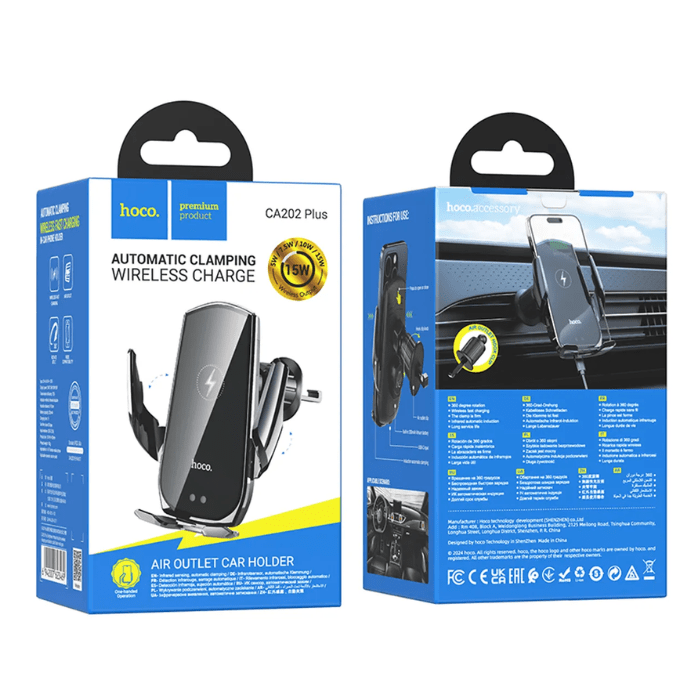 Soporte para Smartphone Hoco CA202 Plus 15W4