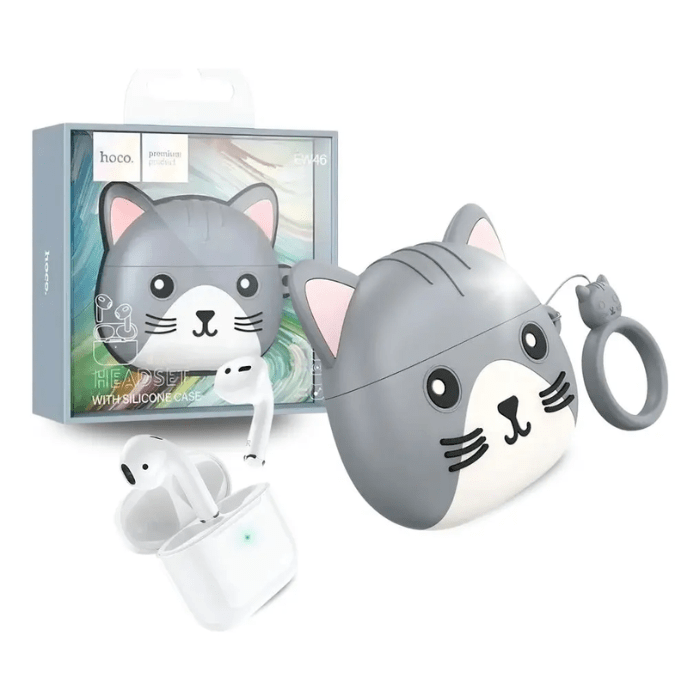 Audífono Bluetooth TWS hoco. EW46 Mysterious Cat4
