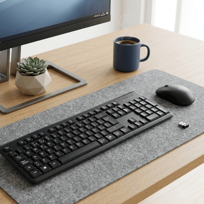 Kit Teclado y Mouse Inalámbrico Tecmaster TM-1005124