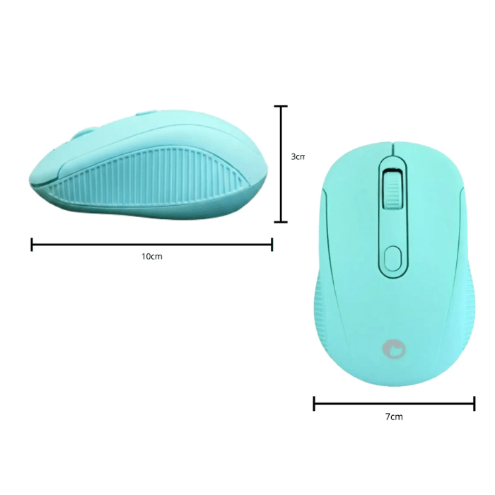Mouse Inalámbrico Fiddler FD-223 Verde3