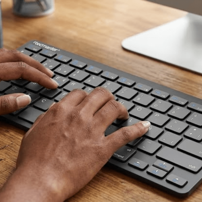 Teclado Mini Bluetooth Tecmaster Negro4