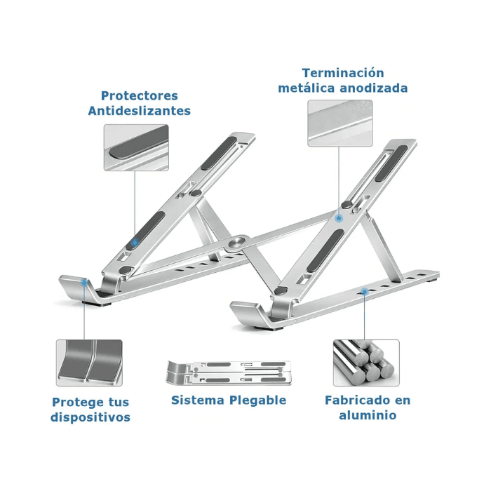 Soporte para NoteBook Fiddler Plegable4