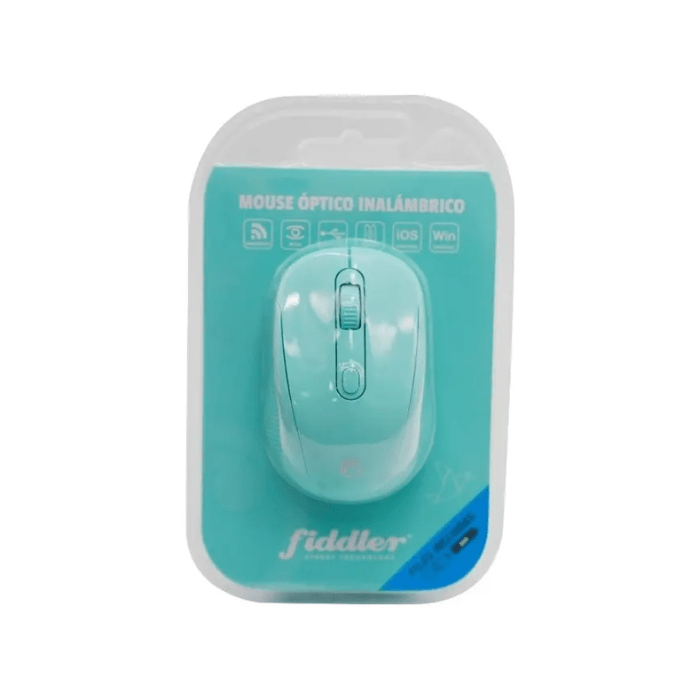 Mouse Inalámbrico Fiddler FD-223 Verde4