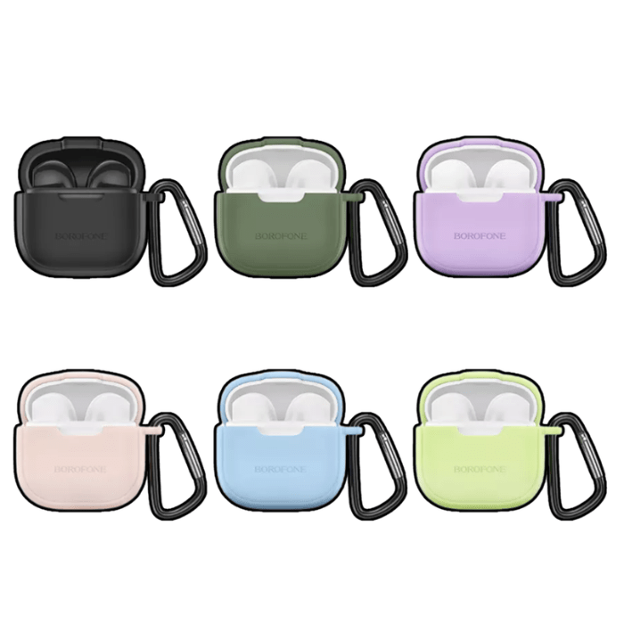 Audífono Bluetooth TWS BOROFONE BW29 Lila5